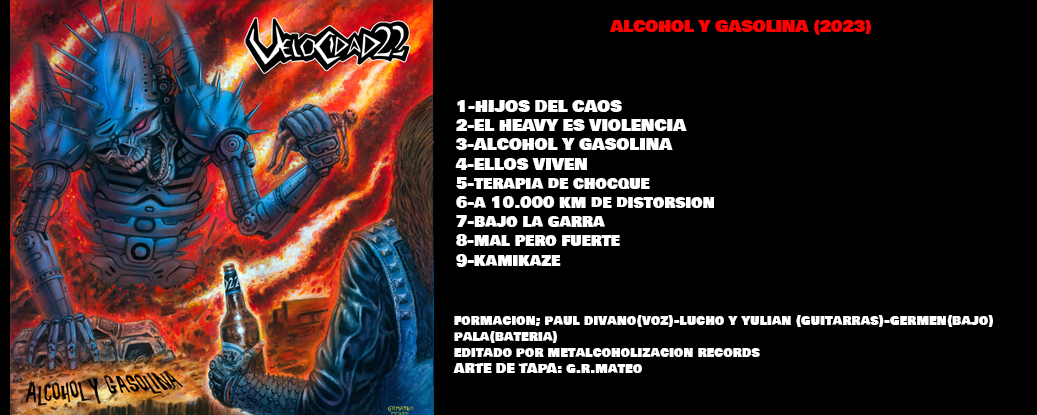 alcohol y gasolina velocidad 22